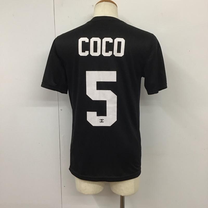 ナイキ NIKE カットソー 半袖 448209-010 NikexChanel 半袖カットソー プリントTシャツ スポーツウェア S ロゴ、文字 黒 / ブラック / メンズ USED 古着 中古 10113125