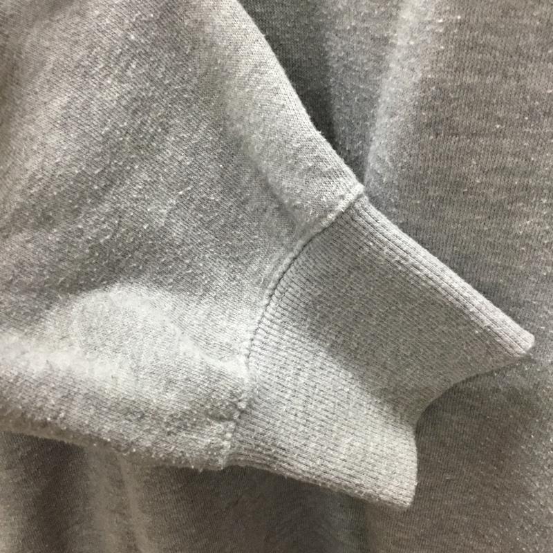 ディッキーズ Dickies トレーナー 長袖 7474-3743 スウェット 裏起毛 L ロゴ、文字 灰 / グレー /  メンズ USED 古着 中古 10118976