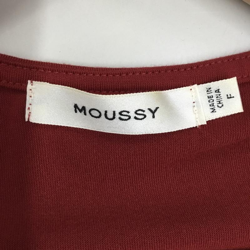 マウジー MOUSSY トップス トップス 010AAH80-5650 フロントツイストトップ ノースリーブ FREE 無地 ボルドー / ボルドー / レディース USED 古着 中古 10118164