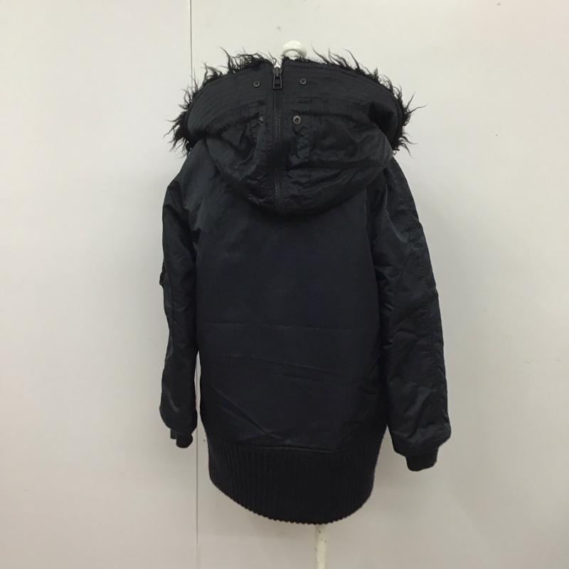 マウジー MOUSSY ジャケット、上着 ジャケット、ブレザー 0107aw30-6640 ミリタリージャケット ジップアップジャケット ナイロンジャケット 1 無地 紺 / ネイビー / レディース USED 古着 中古 10108825