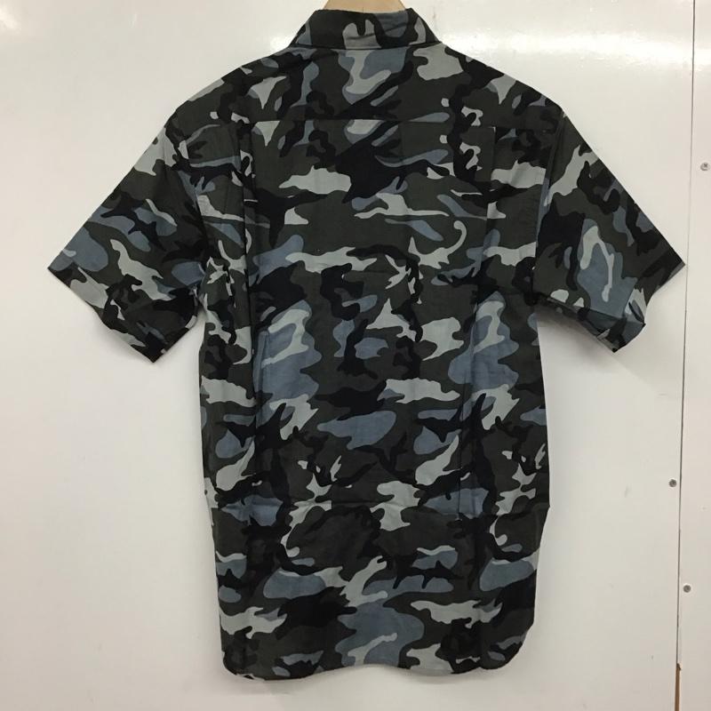 ビューティアンドユースユナイテッドアローズ BEAUTY&YOUTH UNITED ARROWS シャツ、ブラウス 半袖 1216-218-2044 コットン 胸ポケット タグ付き XS カモフラージュ柄・迷彩 マルチカラー / マルチカラー / メンズ USED 古着 中古 10139613