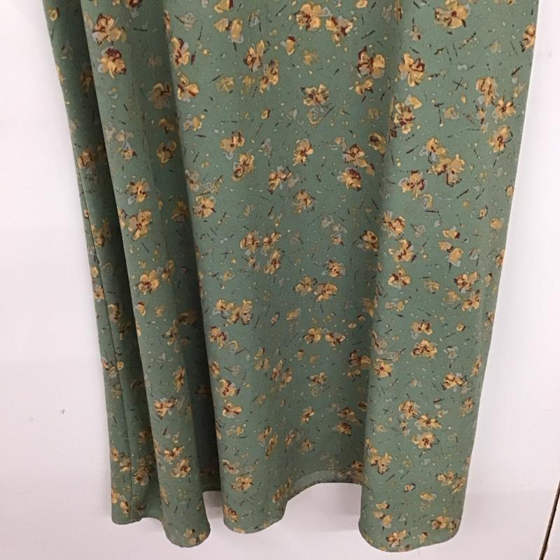 ナチュラルビューティーベーシック NATURAL BEAUTY BASIC ワンピース ロングスカート S 総柄 マルチカラー / マルチカラー /  レディース USED 古着 中古 10133423