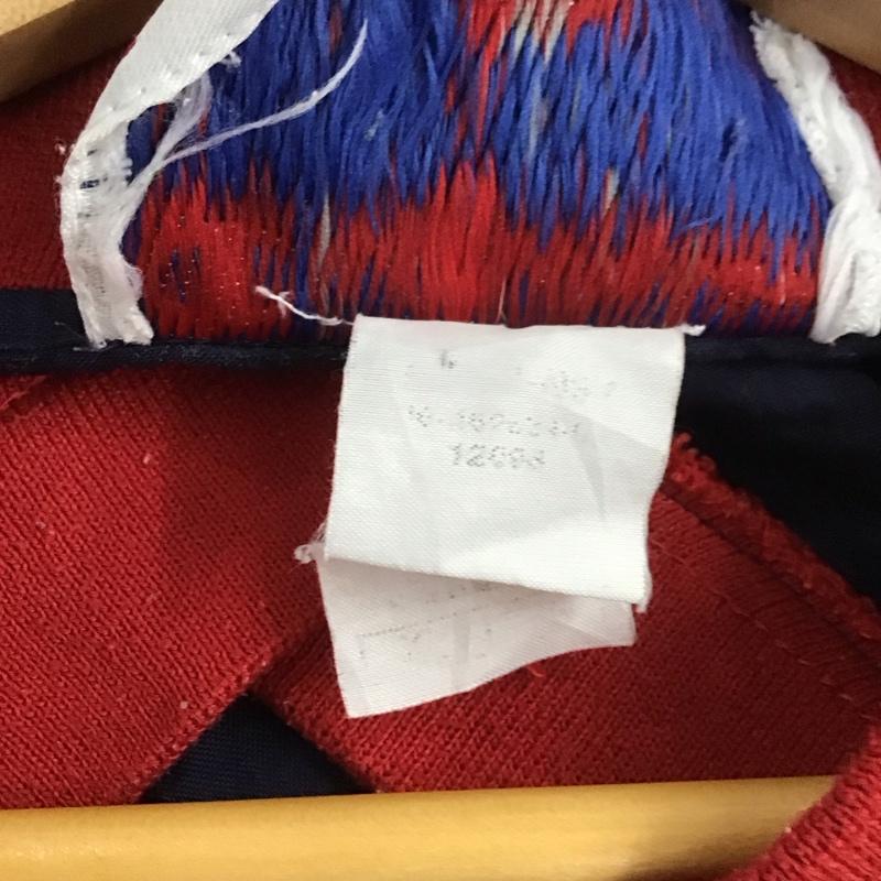 チャンピオン Champion ジャケット、上着 ジャケット、ブレザー プルオーバージャケット アウター Vネック スポーツウェア ロゴ、文字 紺 / ネイビー / メンズ USED 古着 中古 10140122