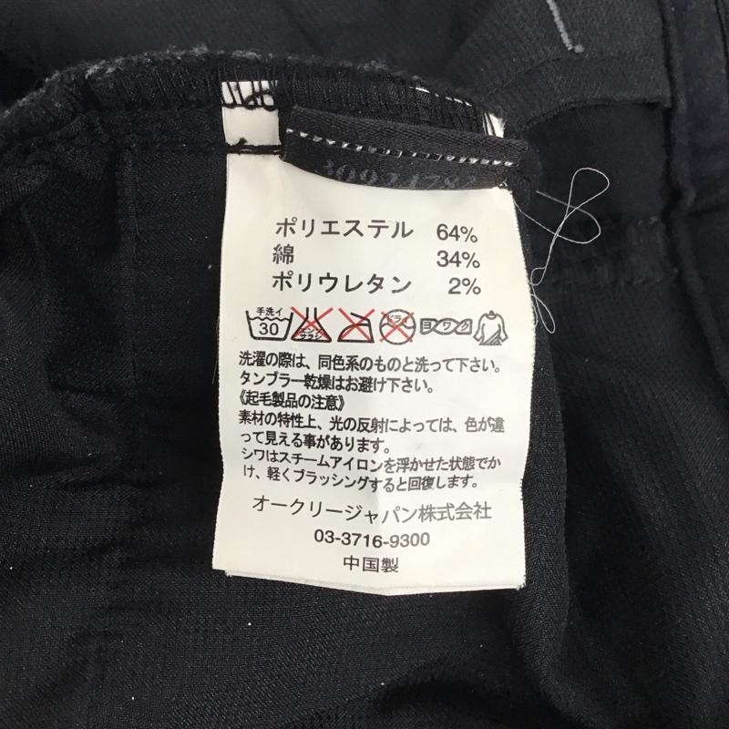オークリー OAKLEY パンツ ワークパンツ、ペインターパンツ 421899jp ロングパンツ スリムパンツ テイパードパンツ 36 ロゴ、文字 黒 / ブラック / メンズ USED 古着 中古 10134953