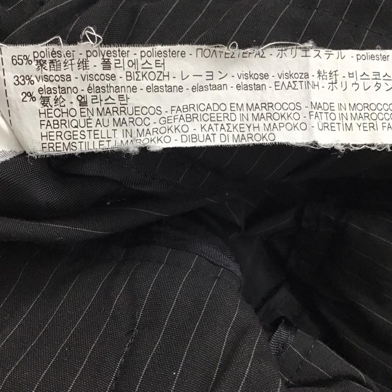 ザラウーマン ZARA WOMAN ボトムス ボトムス M ストライプ 黒 / ブラック / レディース USED 古着 中古 10136637