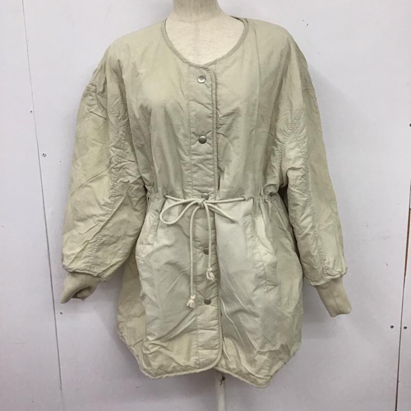 ローリーズファーム LOWRYS FARM コート コート一般 リバーシブル FREE 無地 ベージュ / ベージュ / レディース USED 古着 中古 10126661