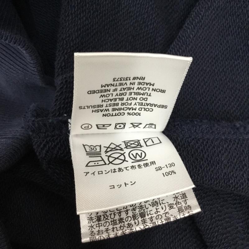 サタデーズ ニューヨークシティ Saturdays NYC トレーナー 長袖 XS ロゴ、文字 紺 / ネイビー / メンズ USED 古着 中古 10121822