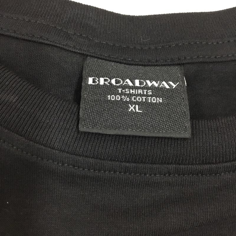 古着 USED Tシャツ 半袖 半袖カットソー プリントTシャツ クルーネックカットソー バンドTシャツ XL プリント 黒 / ブラック / メンズ USED 古着 中古 10106894