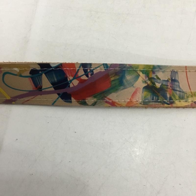 マクロマウロ macromauro ベルト・バックル ベルト ペイント マルチカラー / マルチカラー / レディース USED 古着 中古 10136338