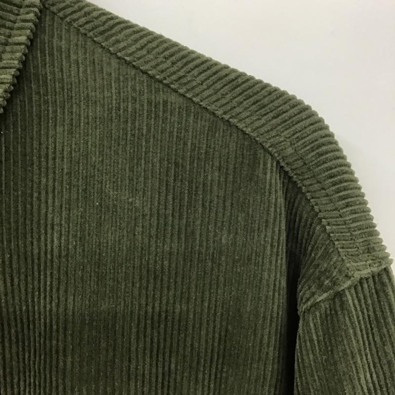 ザラ ZARA ジャケット、上着 ジャケット、ブレザー コーデュロイ S 無地 緑 / グリーン / レディース USED 古着 中古 10139505