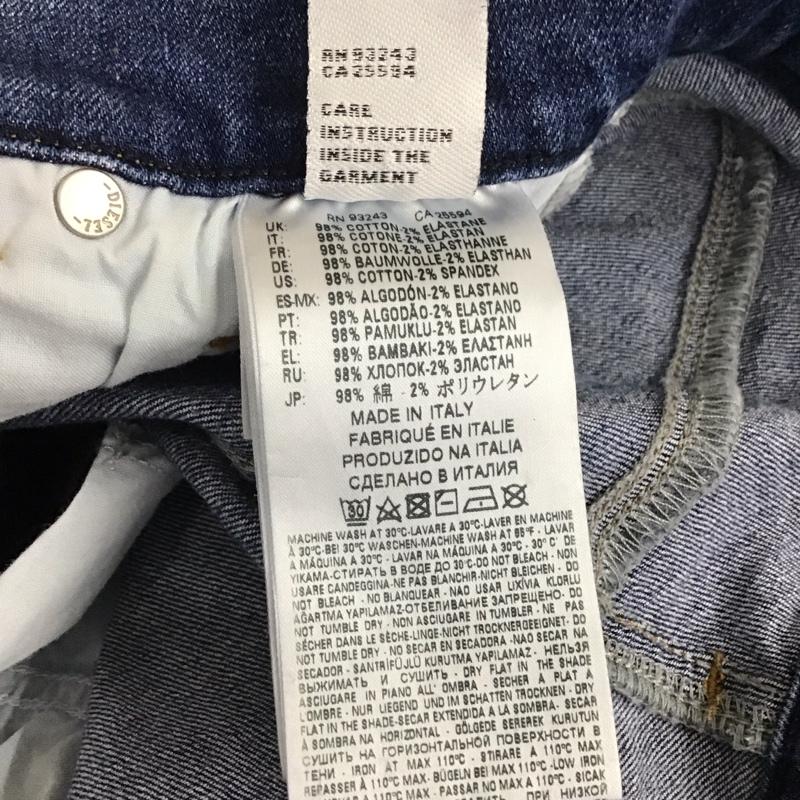 ディーゼル DIESEL パンツ デニム、ジーンズ デニムパンツ スリムパンツ スリムパンツ 無地 インディゴ / インディゴ / レディース USED 古着 中古 10115956