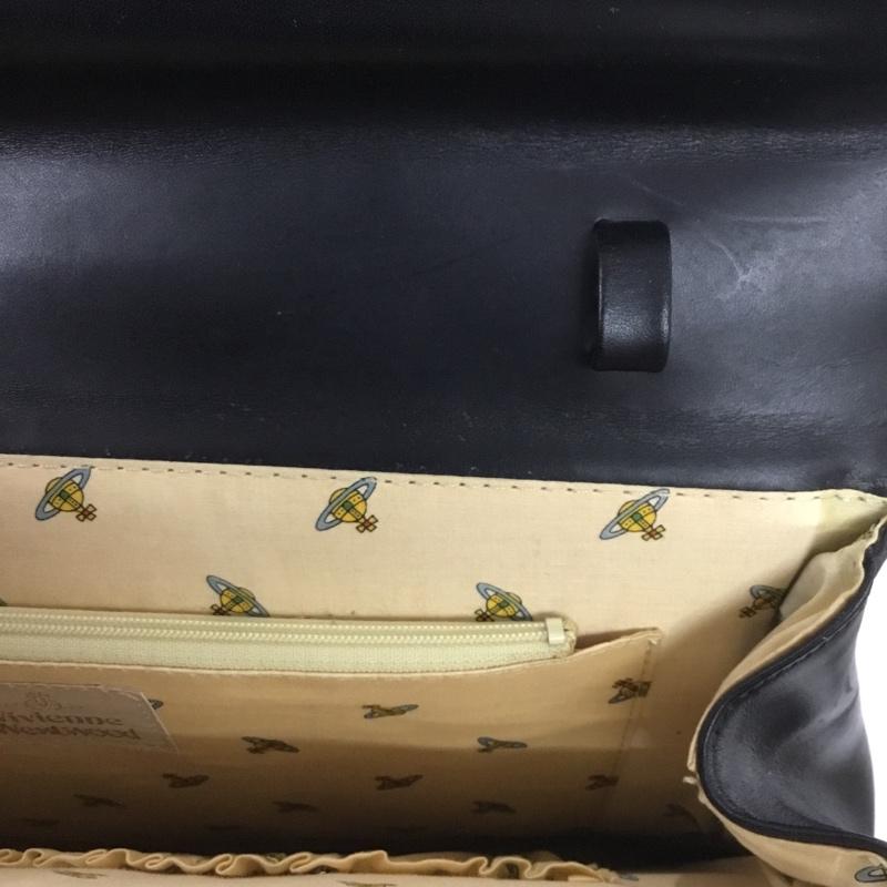ヴィヴィアンウエストウッド Vivienne Westwood トートバッグ トートバッグ ブリーフケース ビジネスバッグ ワンポイント 黒 / ブラック / レディース USED 古着 中古 10133198