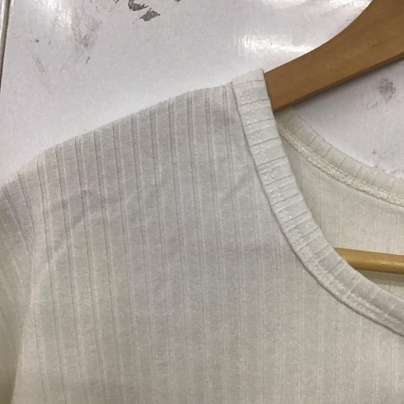 サマンサモスモス Samansa Mos2 カットソー 半袖 半袖カットソー 半袖シャツ 無地シャツ M 無地 白 / ホワイト / レディース USED 古着 中古 10128748