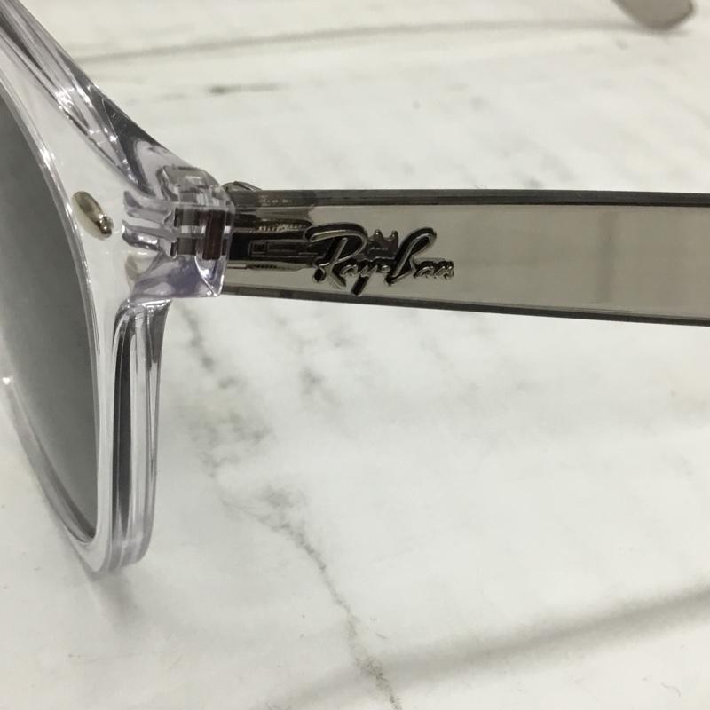 レイバン Ray-Ban めがね・サングラス サングラス RB4379D 659811 スクエア ケース付き ロゴ、文字 灰 / グレー / メンズ USED 古着 中古 10106663