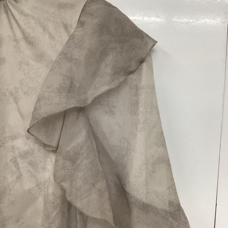 イング INGNI シャツ、ブラウス 長袖 M 総柄 灰 / グレー / レディース USED 古着 中古 10130199