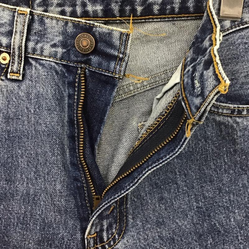 リーバイストラウスアンドコー Levi Strauss & co. パンツ デニム、ジーンズ デニムパンツ ストレートパンツ ジーンズ カジュアルパンツ 29インチ 無地 インディゴ / インディゴ /  メンズ USED 古着 中古 10124015