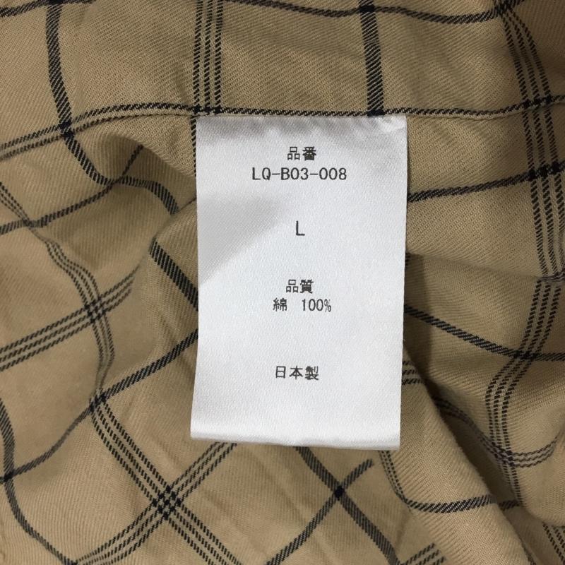エルカルテット LQUARTET シャツ、ブラウス 長袖 長袖シャツ チェックシャツ カラーシャツ カジュアルシャツ L チェック マルチカラー / マルチカラー / メンズ USED 古着 中古 10111337