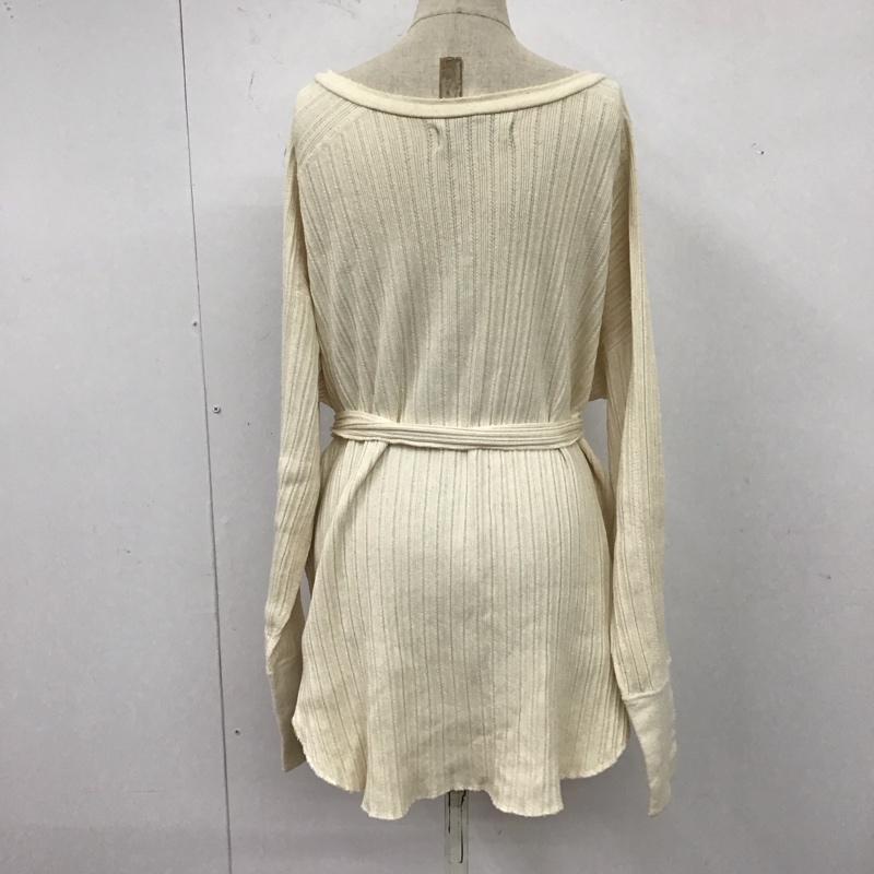 アーバンリサーチ URBAN RESEARCH カットソー 長袖 FREE 無地 オフホワイト / オフホワイト / レディース USED 古着 中古 10121191