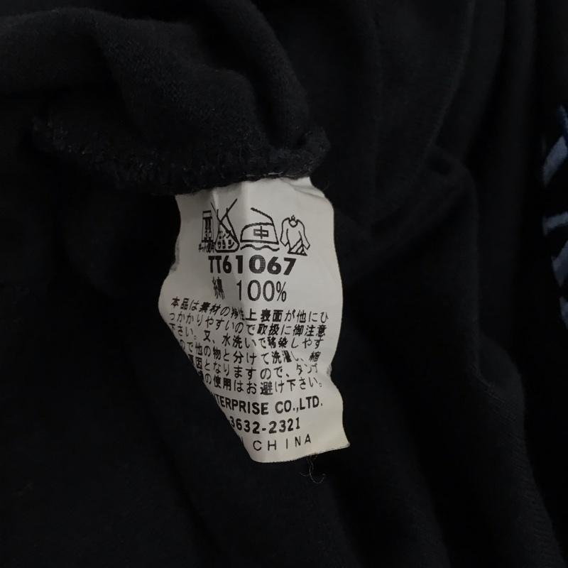 トウヨウエンタープライズ 東洋エンタープライズ カットソー 長袖 長袖カットソー クルーネックカットソー ロングスリーブカットソー 刺繍Tシャツ 刺繍 黒 / ブラック / メンズ USED 古着 中古 10122121