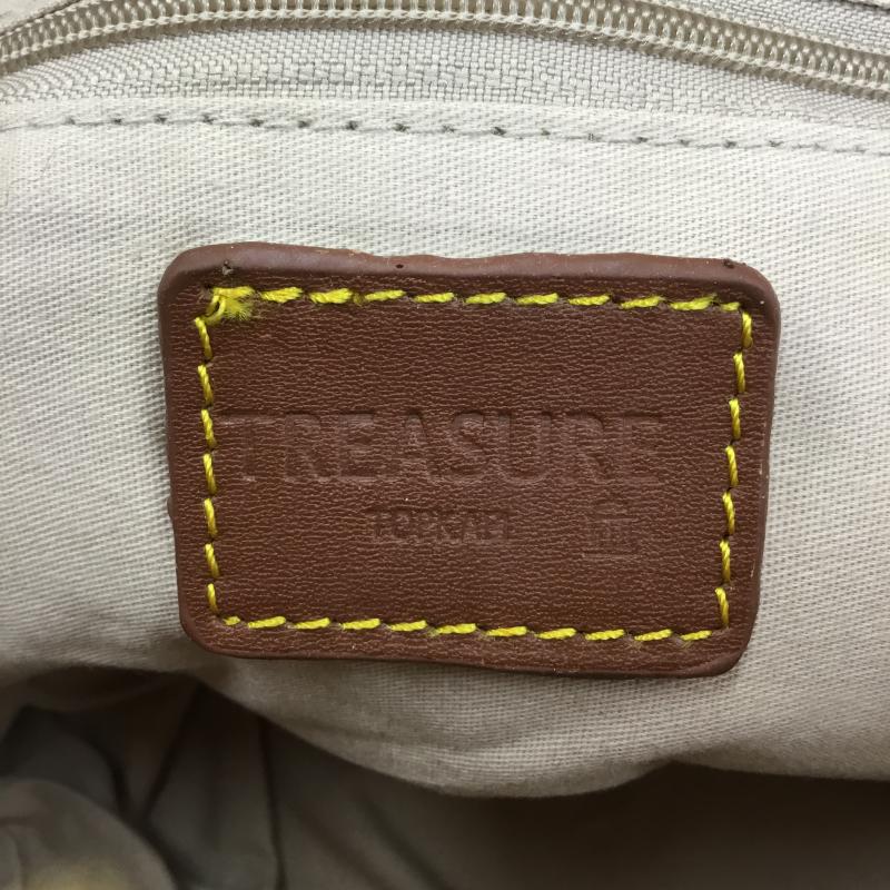トプカピ TOPKAPI ハンドバッグ ハンドバッグ 無地 ベージュ / ベージュ / X 茶 / ブラウン / レディース USED 古着 中古 10129679