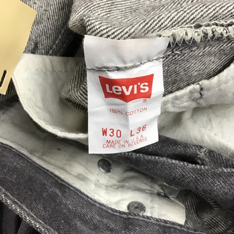 リーバイストラウスアンドコー Levi Strauss & co. パンツ デニム、ジーンズ デニムパンツ ワイドパンツ カジュアルパンツ 90s deadstock 30インチ 無地 灰 / グレー / メンズ USED 古着 中古 10134957