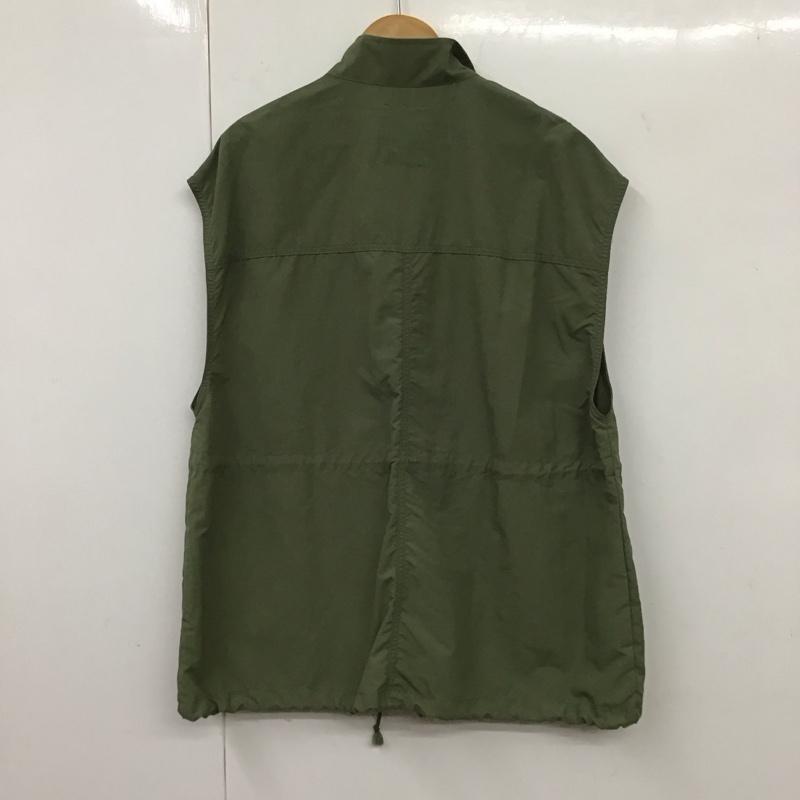 ダブルクローゼット w closet ベスト ベスト FREE 無地 カーキ / カーキ / レディース USED 古着 中古 10131842