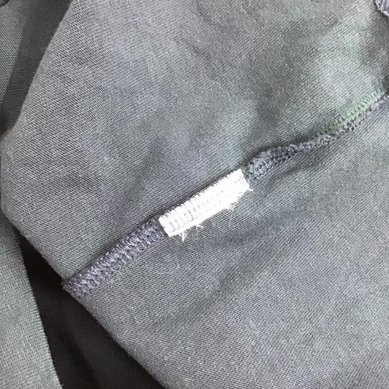 アディダス adidas Tシャツ 半袖 半袖カットソー プリントTシャツ クルーネックカットソー ロゴ、文字 紺 / ネイビー / メンズ USED 古着 中古 10140132