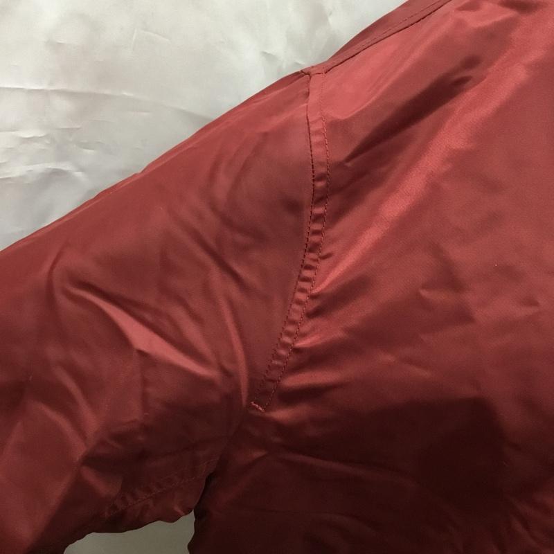 マウジー MOUSSY ジャケット、上着 ジャンパー、ブルゾン 010AAH30-5690 OVERSIZED BOMBER JACKET MA-1 FREE 無地 えんじ / ワインレッド / レディース USED 古着 中古 10107319