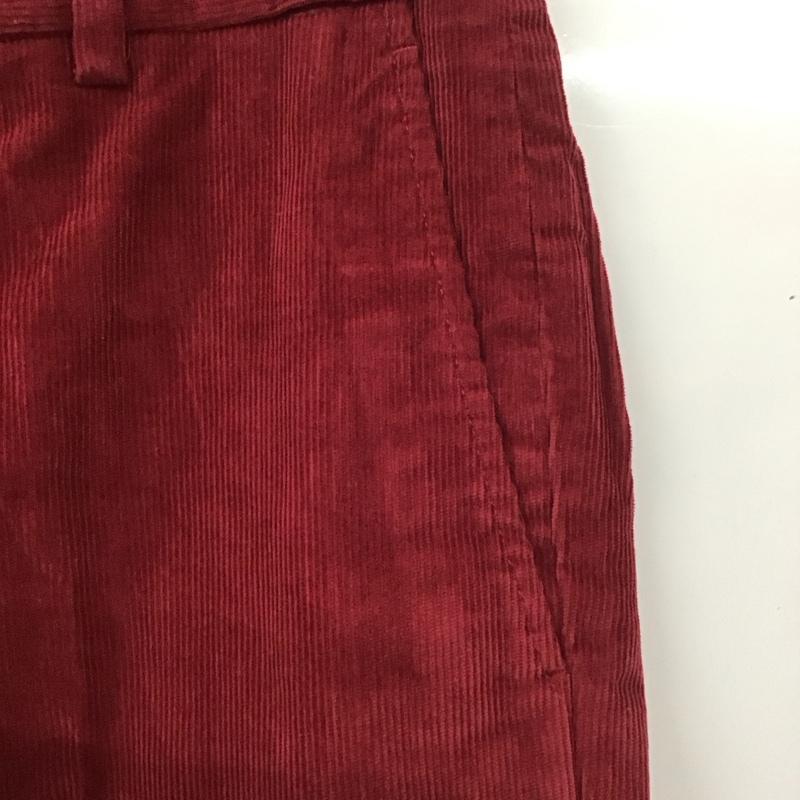 ブルックスブラザーズ BROOKS BROTHERS ボトムス ボトムス コーデュロイパンツ W33 33インチ 無地 えんじ / ワインレッド / メンズ USED 古着 中古 10111211