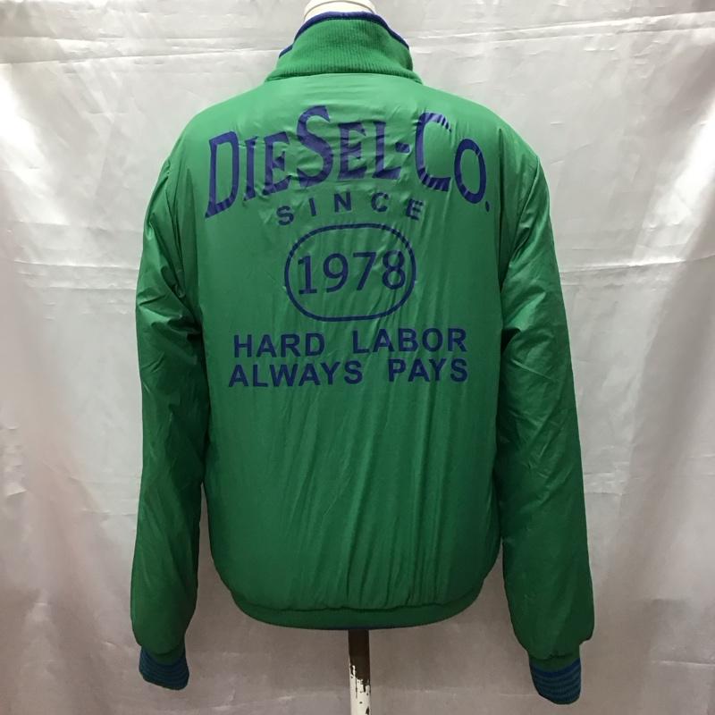 ディーゼル DIESEL ジャケット、上着 ジャンパー、ブルゾン ジップアップジャケット ジャンパー ジャケット ダウンジャケット アウター リバーシブル XL ロゴ、文字 マルチカラー / マルチカラー / レディース USED 古着 中古 10114858