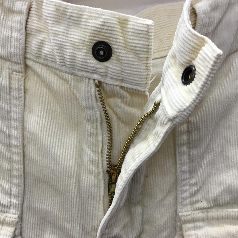 サンライトビリーバー SUNLIGHT BELIEVER パンツ ショートパンツ ショートパンツ ハーフパンツ カジュアルパンツ コーデュロイ 30インチ 無地 オフホワイト / オフホワイト /  メンズ USED 古着 中古 10121622