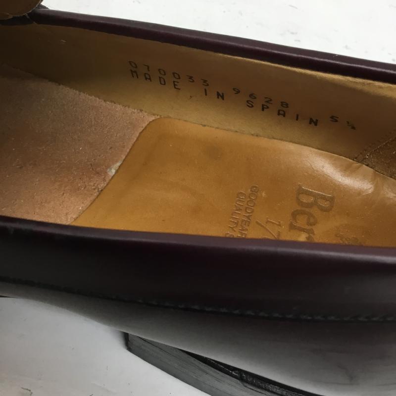 バーウィック BERWICK ローファー ローファー 9628 コインローファー US:7 無地 茶 / ブラウン / メンズ USED 古着 中古 10141428