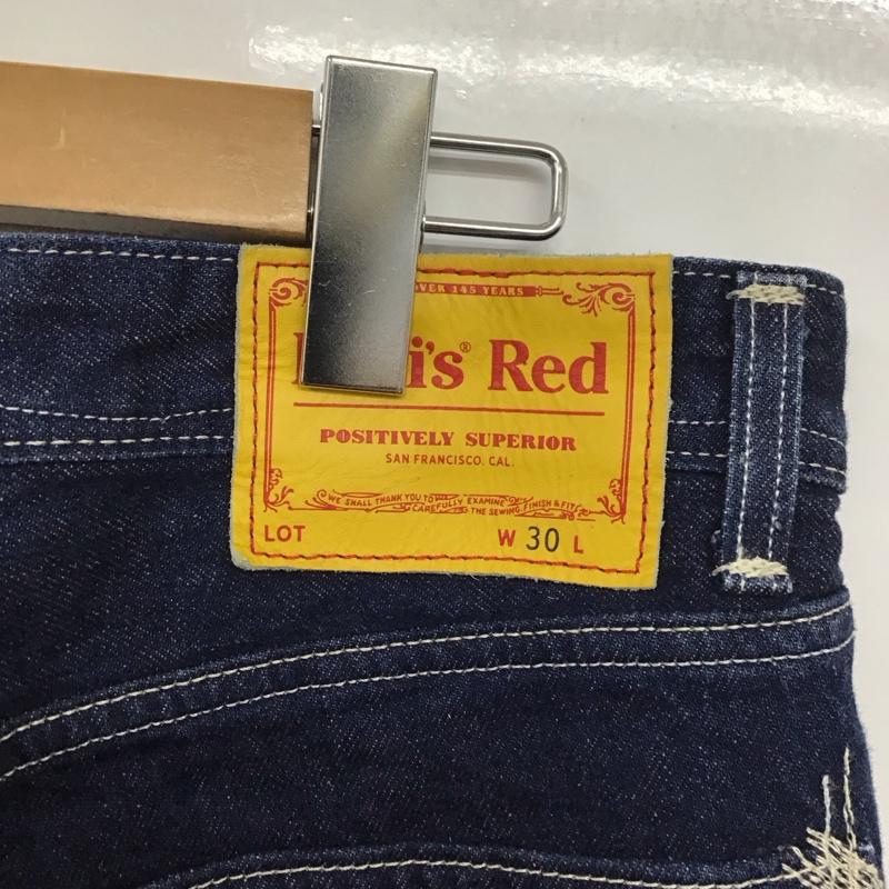 リーバイスレッド Levi s RED パンツ デニム、ジーンズ デニムパンツ ワイドパンツ カジュアルパンツ ストレッチパンツ 30インチ 無地 インディゴ / インディゴ /  メンズ USED 古着 中古 10124907