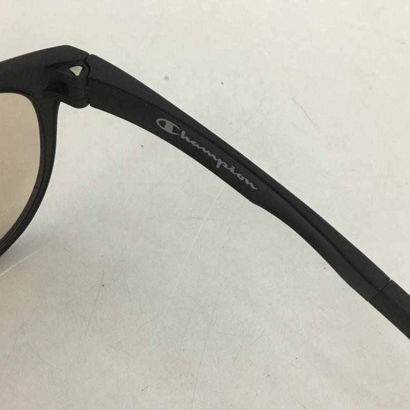 チャンピオン Champion めがね・サングラス サングラス EvLT2113 Ever3 カラーレンズ ワンポイント 黒 / ブラック / メンズ USED 古着 中古 10126890