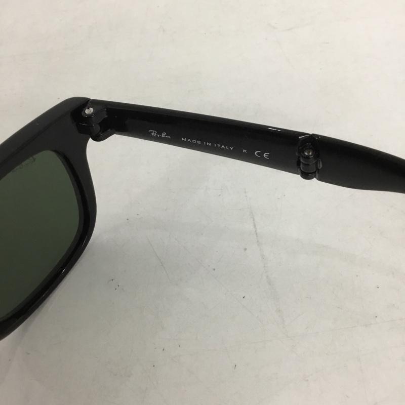 レイバン Ray-Ban めがね・サングラス サングラス FOLDING WAYFARER 折りたたみ ロゴ、文字 黒 / ブラック / メンズ USED 古着 中古 10131806