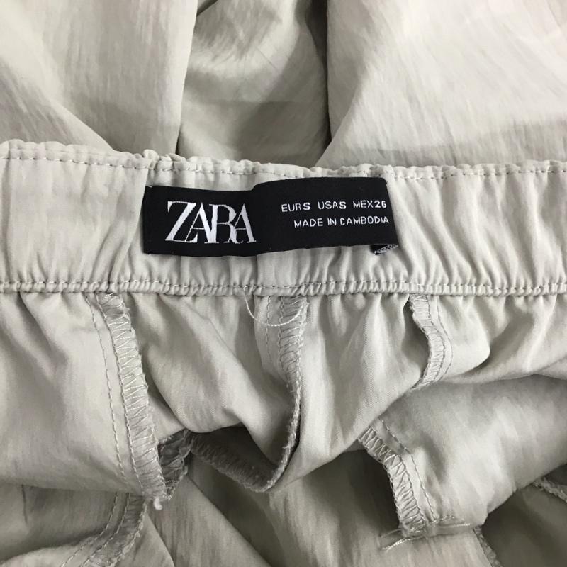 ザラ ZARA パンツ ワークパンツ、ペインターパンツ S 無地 グレージュ / グレージュ / レディース USED 古着 中古 10139752