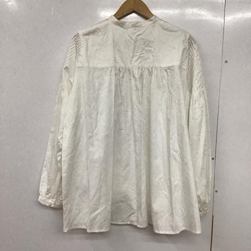 アメリカンホリック AMERICAN HOLIC シャツ、ブラウス 長袖 L 無地 白 / ホワイト / レディース USED 古着 中古 10130191