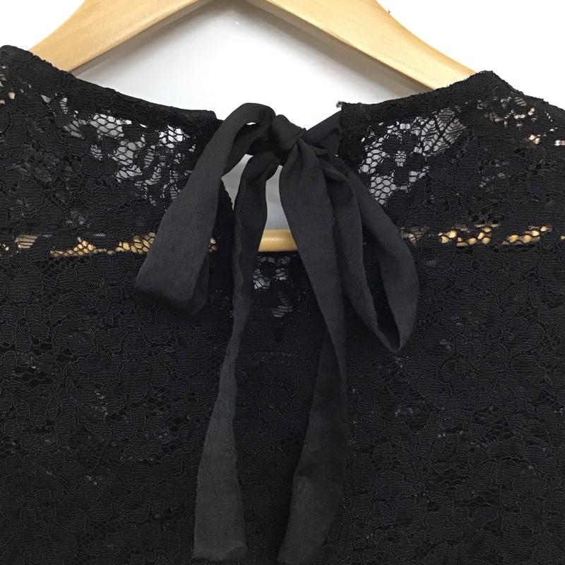 フリークスストア FREAK S STORE カットソー 半袖 S 無地 黒 / ブラック / レディース USED 古着 中古 10136494