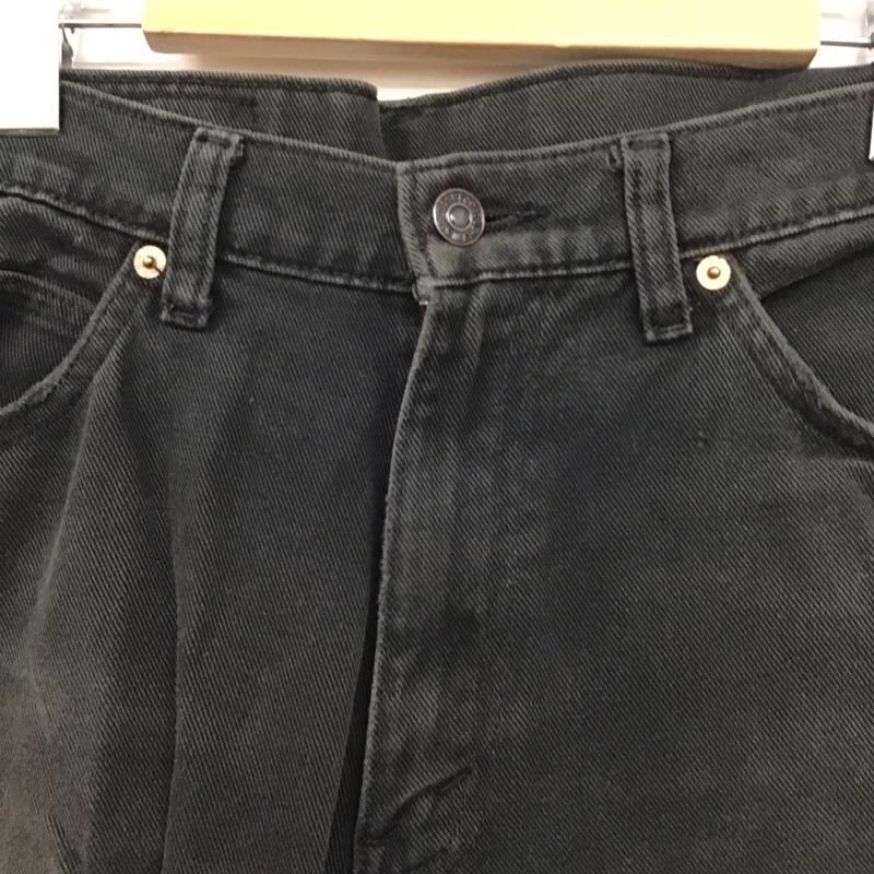 リーバイストラウスアンドコー Levi Strauss & co. パンツ デニム、ジーンズ デニムパンツ スリムパンツ カジュアルパンツ Gパン 00s 31インチ 無地 黒 / ブラック / メンズ USED 古着 中古 10130654