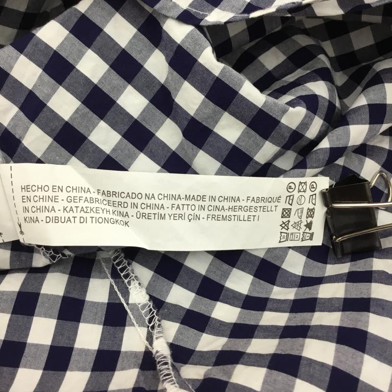 ザラ ZARA セットアップ セットアップ S チェック 青 / ブルー / レディース USED 古着 中古 10134140