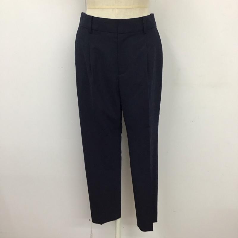 ユナイテッドアローズグリーンレーベルリラクシング UNITED ARROWS green label relaxing セットアップ セットアップ 3522-138-1298 カチリラシリーズ テーラード ジャケット パンツ 34 無地 紺 / ネイビー / レディース USED 古着 中古 10114393
