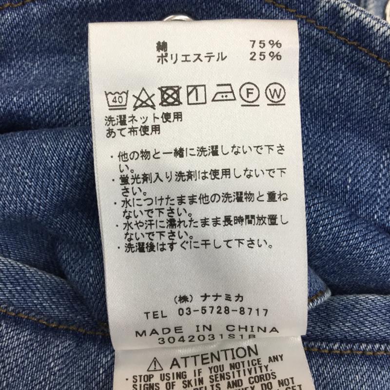 ザ ノースフェイス パープルレーベル THE NORTH FACE PURPLE LABEL パンツ ショートパンツ NT4308N デニムショートパンツ 34 無地 青 / ブルー / メンズ USED 古着 中古 10151175