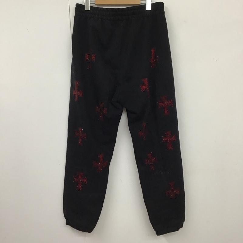 アンノン Unknown パンツ ワークパンツ、ペインターパンツ スウェットパンツ ワイドパンツ カジュアルパンツ XL ロゴ、文字 黒 / ブラック /  メンズ USED 古着 中古 10124935