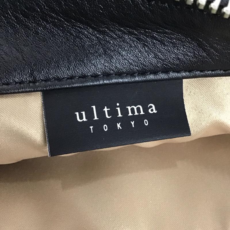 ウルティマ トーキョー ultima TOKYO ショルダーバッグ ショルダーバッグ 7775201 牛革 タグ付き 無地 黒 / ブラック / メンズ USED 古着 中古 10123184