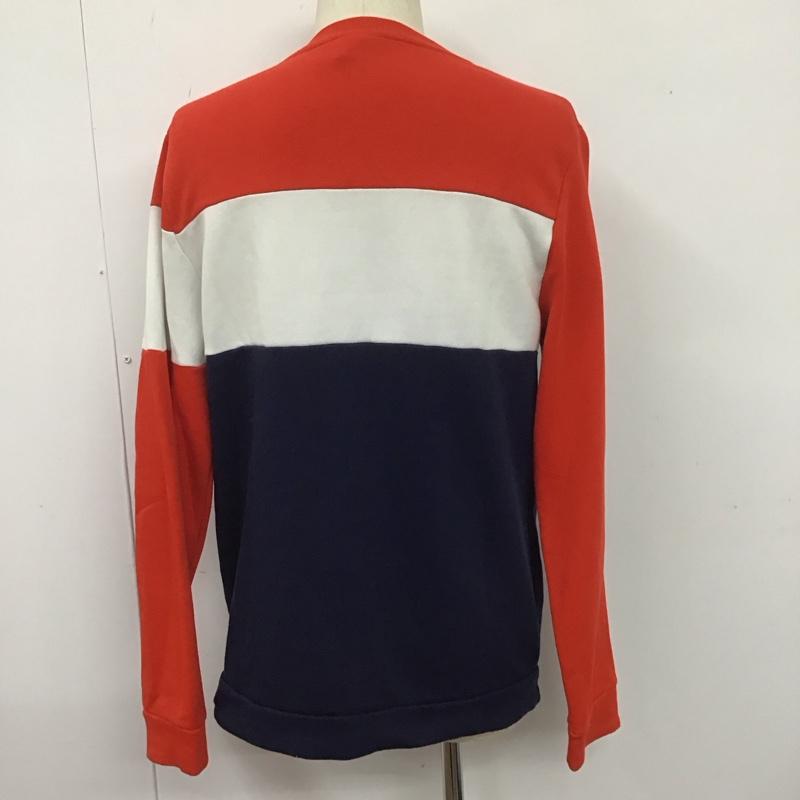 リーボック Reebok トレーナー 長袖 M ロゴ、文字 マルチカラー / マルチカラー / メンズ USED 古着 中古 10108158
