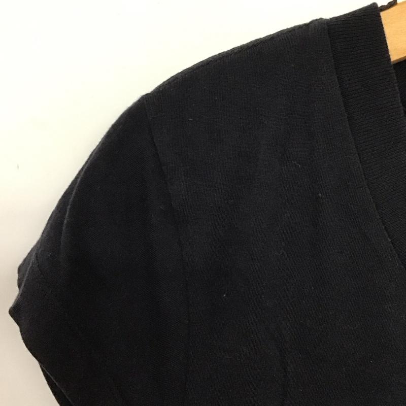 ディーゼル DIESEL Tシャツ 半袖 XL プリント 黒 / ブラック / レディース USED 古着 中古 10133136