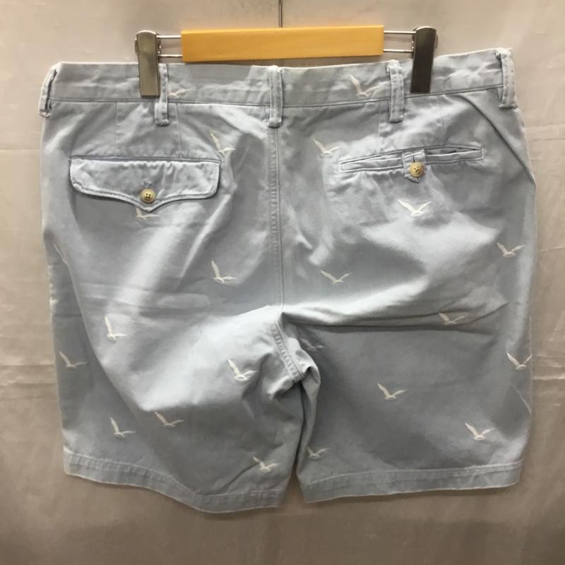 ラルフローレン RALPHLAUREN パンツ ショートパンツ ショートパンツ ハーフパンツ カジュアルパンツ 36 総柄 水色 / ライトブルー /  メンズ USED 古着 中古 10122905