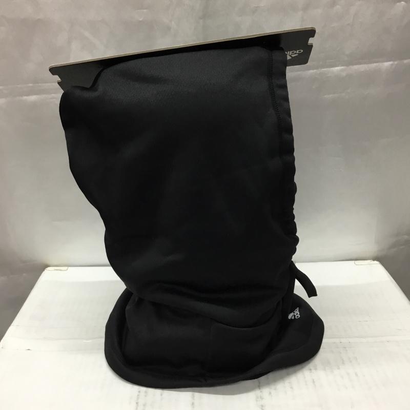 アディダス adidas ファッション小物 ファッション小物 H08835 フェイスマスク エッセンシャルズ フェイスカバー タグ付き FREE ロゴ、文字 黒 / ブラック / メンズ USED 古着 中古 10106488