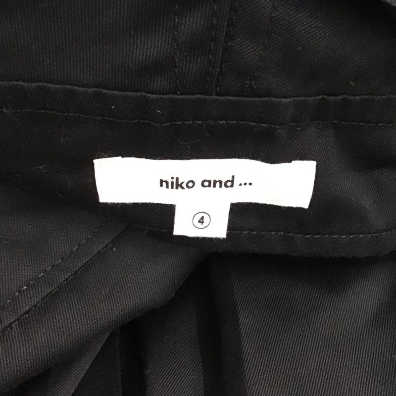 ニコアンド niko and... サロペット・オーバーオール サロペット、オーバーオール ST83KL32KO 4 無地 黒 / ブラック / レディース USED 古着 中古 10122362