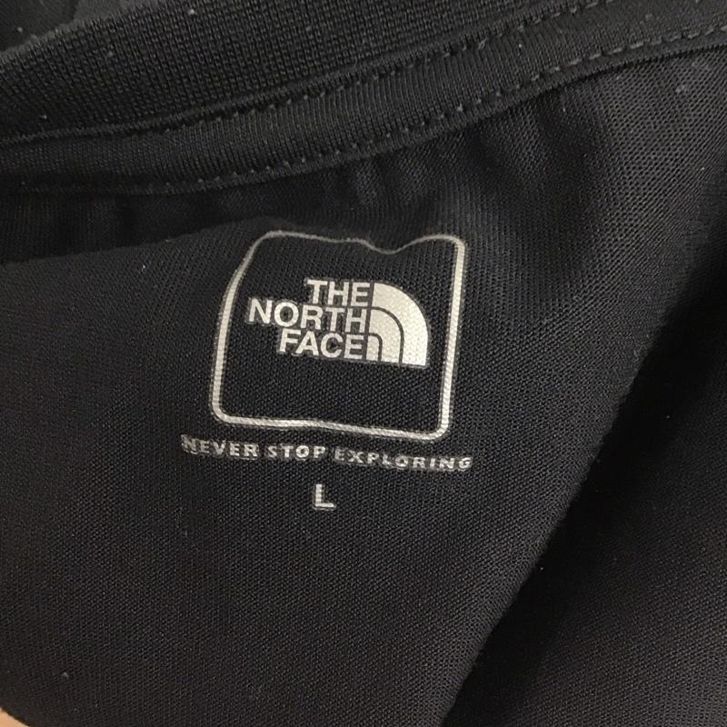 ザノースフェイス THE NORTH FACE Tシャツ 半袖 nt31622 S/SCAMOUFLALGT 半袖カットソー プリントTシャツ L ロゴ、文字 黒 / ブラック / メンズ USED 古着 中古 10115401